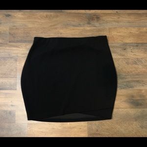 Black skirt